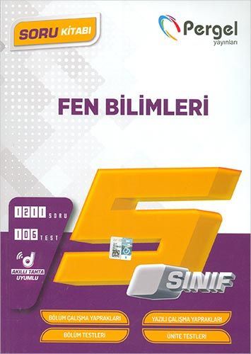 Pergel 5. Sınıf Fen Bilimleri Soru Kitabı Pergel Yayınları