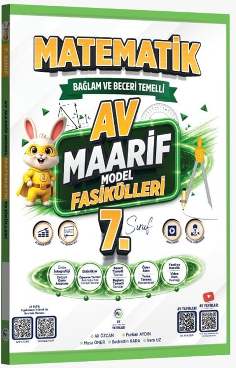 Av Yayınları 6. Sınıf Matematik Maarif Model Fasikülleri Av Yayınları