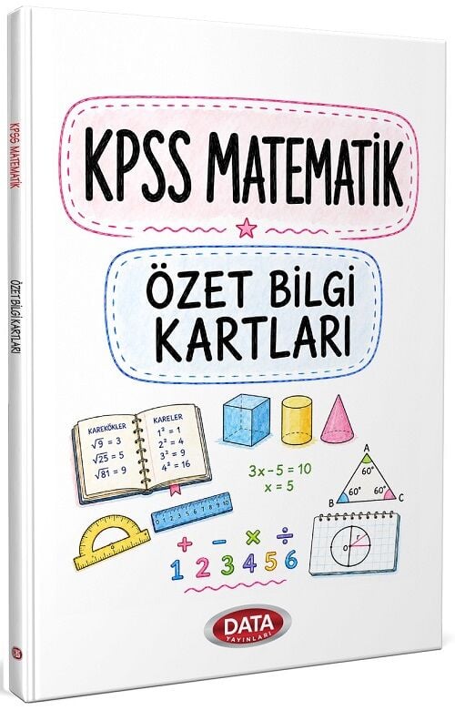 Data KPSS Matematik Özet Bilgi Kartları Data Yayınları