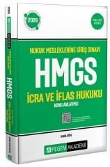 Pegem 2026 HMGS İcra ve İflas Hukuku Konu Anlatımlı Pegem Akademi Yayınları