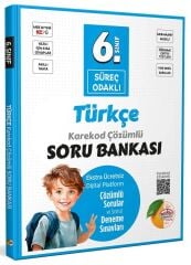 Editör 6. Sınıf Türkçe Süreç Odaklı Soru Bankası Çözümlü Editör Yayınları