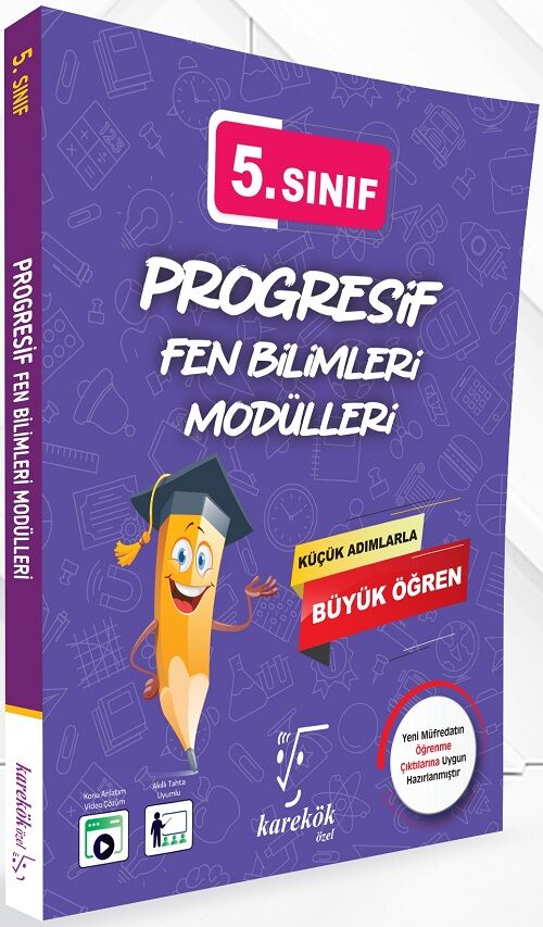 Karekök 5. Sınıf Progresif Fen Bilimleri Modülleri Karekök Yayınları
