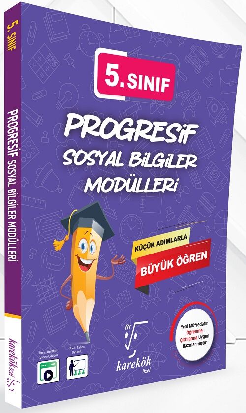 Karekök 5. Sınıf Progresif Sosyal Bilgiler Modülleri Karekök Yayınları