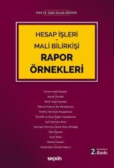 Seçkin Hesap İşleri, Mali Bilirkişi Rapor Örnekleri 2. Baskı - Sabri Burak Arzova Seçkin Yayınları