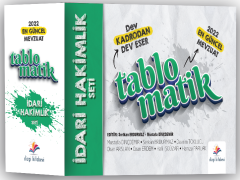 Dizgi Kitap İdari Hakimlik Tablomatik Konu Anlatımı Set Dizgi Kitap Yayınları