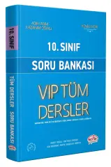 SÜPER FİYAT - Editör 10. Sınıf VIP Tüm Dersler Soru Bankası Editör Yayınları