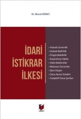 Adalet İdari İstikrar İlkesi - Murat Ekinci Adalet Yayınevi