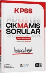 Akademi Denizi KPSS Vatandaşlık Çıkmamış Sorular Soru Bankası Çözümlü Akademi Denizi
