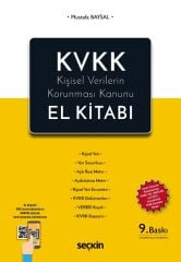 Seçkin KVKK Kişisel Verilerin Korunması Kanunu El Kitabı 9. Baskı - Mustafa Baysal Seçkin Yayınları
