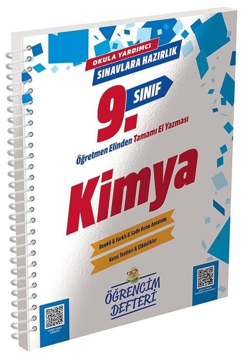 Murat 9. Sınıf Kimya Öğrencim Defteri Murat Yayınları