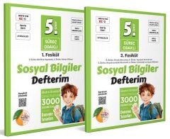 Editör 5. Sınıf Sosyal Bilgiler Süreç Odaklı Defterim Fasikülleri Editör Yayınları