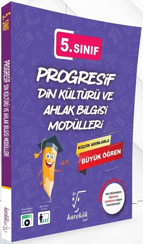 Karekök 5. Sınıf Progresif Din Kültürü ve Ahlak Bilgisi Modülleri Karekök Yayınları