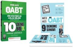 Eker Test + İndeks 2025 ÖABT MEB-AGS Din Kültürü ve Ahlak Bilgisi Öğretmenliği 9+10 Deneme 2 li Set - İzzet Eker Eker Test + İndeks Akademi Yayınları