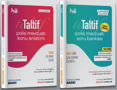 Öğretir TALTİF PAEM Misyon Koruma Polis Mevzuatı Konu + Soru Bankası 2 li Set - Murat Aksel Öğretir Yayınları