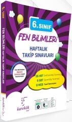 Karekök 6. Sınıf Fen Bilimleri Haftalık Takip Sınavları Karekök Yayınları