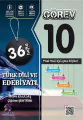 SÜPER FİYAT - Armada 10. Sınıf Türk Dili ve Edebiyatı Görev Çalışma Föyleri Armada Yayınları