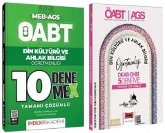Yargı + İndeks 2025 ÖABT MEB-AGS Din Kültürü ve Ahlak Bilgisi Öğretmenliği 5+10 Deneme 2 li Set - Asya Tekin Yargı + İndeks Akademi Yayınları