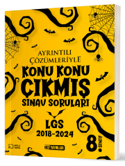 Hız Yayınları 8. Sınıf LGS Konu Konu Çıkmış Sınav Soruları Hız Yayınları
