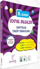 Karekök 6. Sınıf Sosyal Bilgiler Haftalık Takip Sınavları Karekök Yayınları