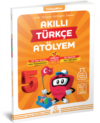 SÜPER FİYAT - Arı Yayınları 5. Sınıf Akıllı Türkçe Atölyem TürkçeMino Arı Yayınları