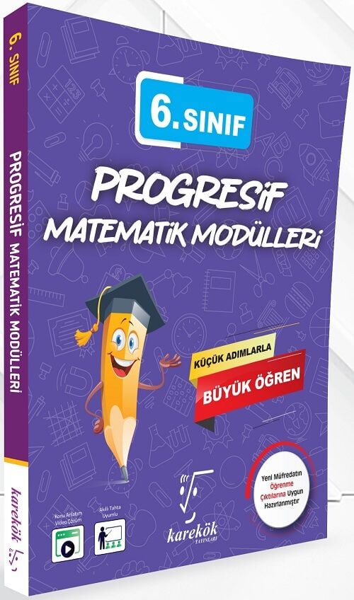 Karekök 6. Sınıf Progresif Matematik Modülleri Karekök Yayınları
