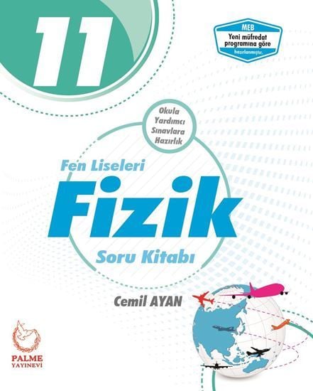 Palme 11. Sınıf Fen Liseleri Fizik Soru Kitabı Palme Yayınları