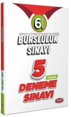 SÜPER FİYAT - Data 6. Sınıf Bursluluk Sınavı Fasiküllü 5 Deneme Data Yayınları
