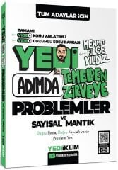 Yediiklim 2025 KPSS ALES DGS 7 Yedi Adımda Problemler ve Sayısal Mantık Konu Anlatımlı Soru Bankası Çözümlü - Mehmet Bilge Yıldız Yediiklim Yayınları