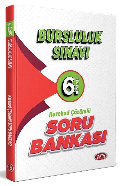 SÜPER FİYAT - Data 6. Sınıf Bursluluk Sınavı Soru Bankası Karekod Çözümlü Data Yayınları