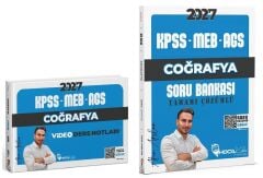 Hoca Kafası 2027 KPSS MEB-AGS Coğrafya Video Ders Notları + Soru Bankası 2 li Set - Akın Arslan Hoca Kafası Yayınları