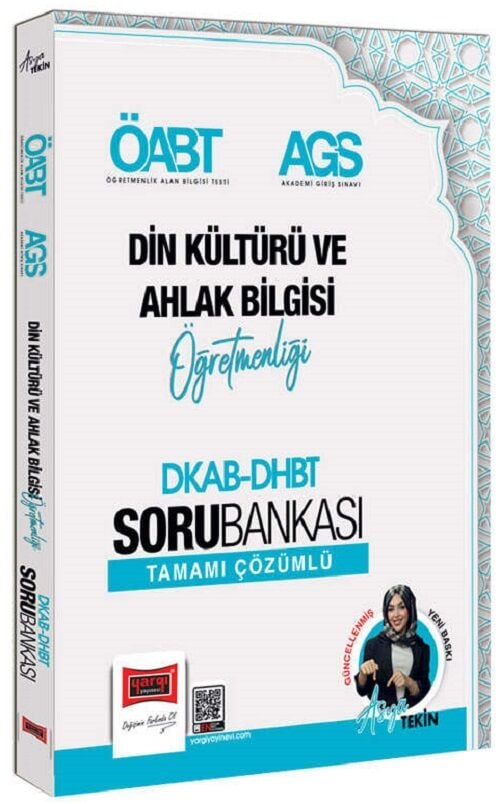 Yargı 2027 ÖABT MEB-AGS DHBT Din Kültürü ve Ahlak Bilgisi Öğretmenliği Soru Bankası Çözümlü - Asya Tekin Yargı Yayınları