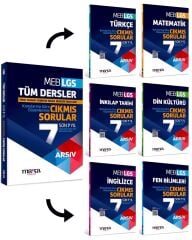 Marka 2025 8. Sınıf LGS Tüm Dersler Çıkmış Sorular Son 7 Yıl Tıpkı Basım Çözümlü Arşiv Serisi Marka Yayınları