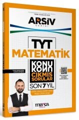 Marka YKS TYT Matematik Çıkmış Sorular Son 7 Yıl Tıpkı Basım Arşiv Serisi Çözümlü Yektuğ Mat - Yasin Kara Marka Yayınları