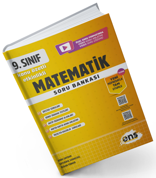 ENS Yayınları 9. Sınıf Matematik Soru Bankası ENS Yayınları
