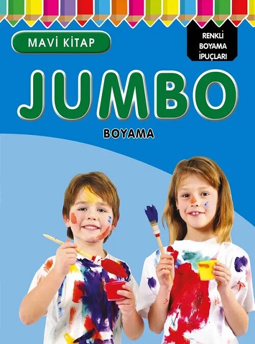 Jumbo Boyama - Mavi Kitap Parıltı Yayınları