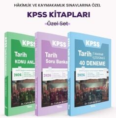 Temsil 2026 KPSS Tarih Konu Anlatımı + Soru Bankası + 40 Deneme 3 lü Set - Cahide Bolat Temsil Yayınları