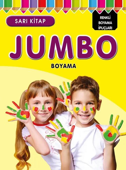 Jumbo Boyama - Sarı Kitap Parıltı Yayınları