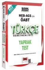 Yargı 2025 ÖABT MEB-AGS Türkçe Öğretmenliği Yaprak Test Yargı Yayınları