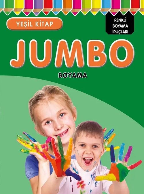 Jumbo Boyama - Yeşil Kitap Parıltı Yayınları
