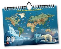 KR Akademi YKS TYT AYT KPSS MEB-AGS Coğrafyanın Kodları Türkiye ve Dünya Duvar Haritaları Poster Notları - Yunus Turan KR Akademi Yayınları