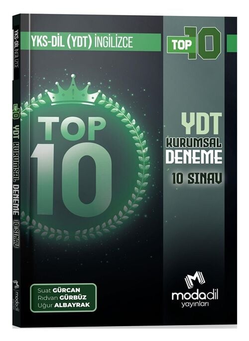 Modadil YKSDİL İngilizce TOP 10 Kurumsal Deneme Modadil Yayınları