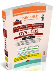 Savaş 2025 GYS ÜDS Belediye ve Bağlı Kuruluşları Mahalli İdareler Grup 1 Konu Anlatımı Görevde Yükselme Ünvan Değişikliği 4. Baskı - Ahmet Nohutçu Savaş Yayınları