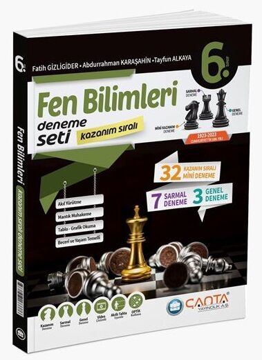 Çanta 6. Sınıf Fen Bilimleri Kazanım Sıralı Deneme Seti Çanta Yayınları