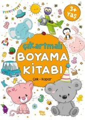 Çıkartmalı Boyama Kitabı 3+ Yaş Bilgipark Yayınları