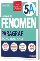Fenomen Okul 5. Sınıf Paragraf Fenomen A Maarif Modeli Soru Bankası Fenomen Okul Yayınları