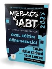 Pelikan 2027 ÖABT MEB-AGS Özel Eğitim Öğretmenliği Soru Bankası Çözümlü - Enver Seçgin Pelikan Yayınları