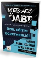 ÖN SİPARİŞ - Pelikan ÖABT MEB-AGS Özel Eğitim Öğretmenliği Soru Bankası Çözümlü - Enver Seçgin Pelikan Yayınları