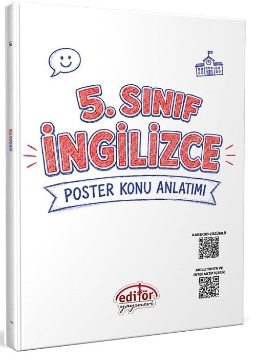 Editör 5. Sınıf İngilizce Poster Konu Anlatımı Editör Yayınları