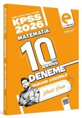 EDU Kariyer 2026 KPSS Matematik 10 Deneme Çözümlü - Mert Güven EDU Kariyer