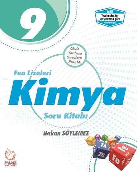 Palme 9. Sınıf Fen Liseleri Kimya Soru Kitabı Palme Yayınları